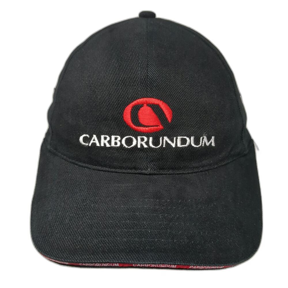 Archibald Apparel Group Baseball Cap Black Red One Size Sandwich Brim Logo Hat